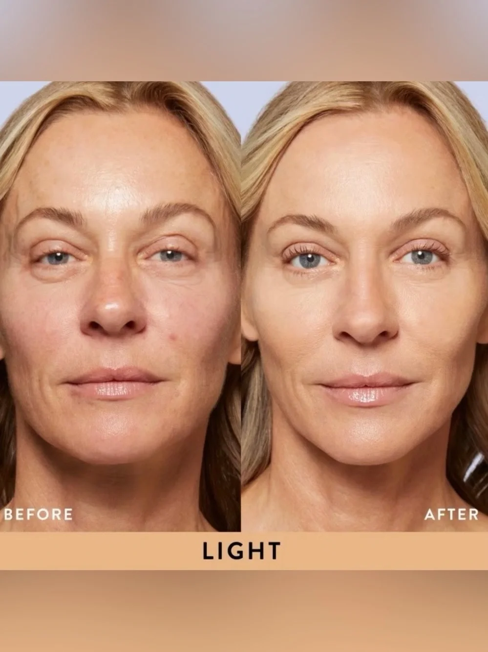 New LAURA GELLER Baked Balance-n-Brighten Color Correcting Foundation-LIGHT